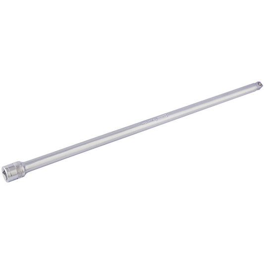 Draper Satin Chrome Wobble Extension Bar, 1/2" Sq. Dr., 500mm DRA-16764