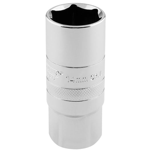 Draper 14mm Thread 6 Point Spark Plug Socket, 1/2" Sq. Dr., 21mm DRA-16780