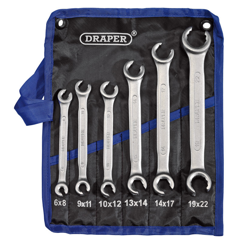 Draper Flare Nut Spanner Set (6 Piece) DRA-17759