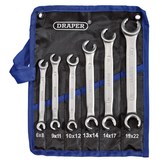 Draper Flare Nut Spanner Set (6 Piece) DRA-17759
