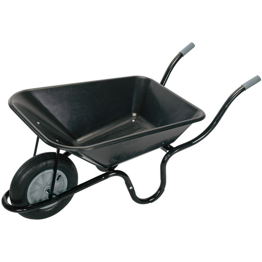 Draper Plastic Tray Wheelbarrow, 85L DRA-17993