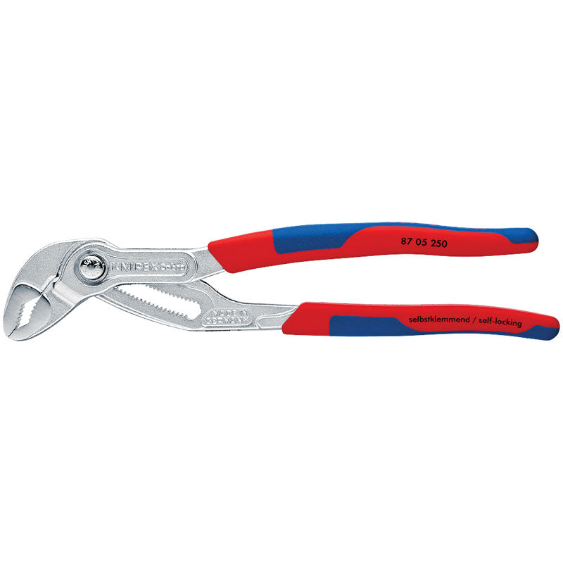 Knipex Cobra® ; 87 05 250SB Chrome Plated Waterpump Pliers, 250mm DRA-18498