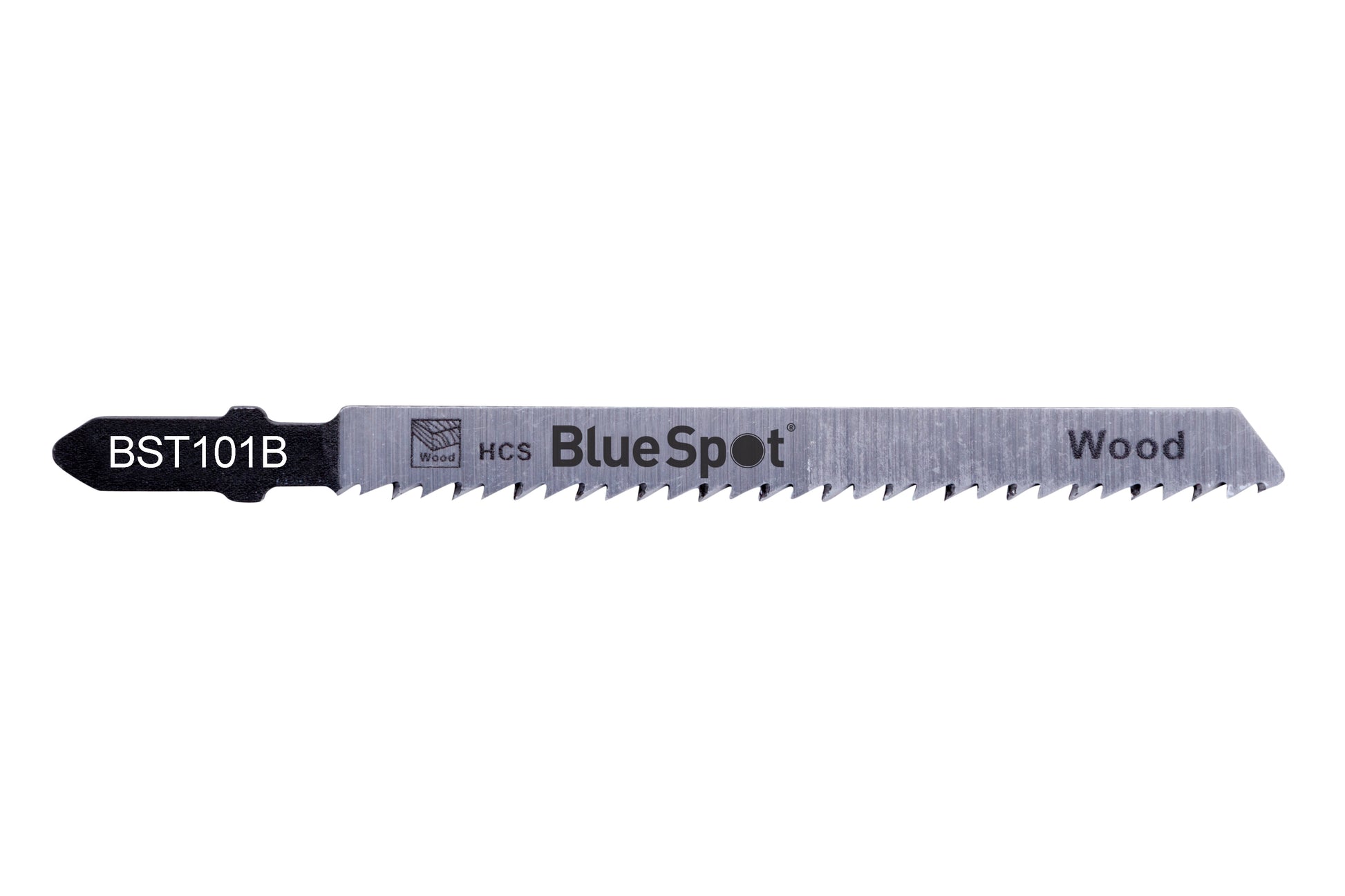 BlueSpot 5 PCE HCS Clean Cut Jigsaw Blades For Wood (10 TPI) 19003