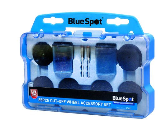 BlueSpot 85 PCE Rotary Tool Cut Off Wheel Accessory Set 19021