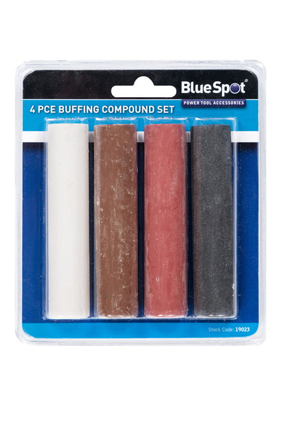 BlueSpot 4 PCE Buffing Compound Set 19023