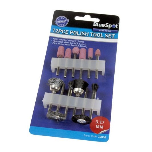 BlueSpot 12 PCE Polishing Set 19030