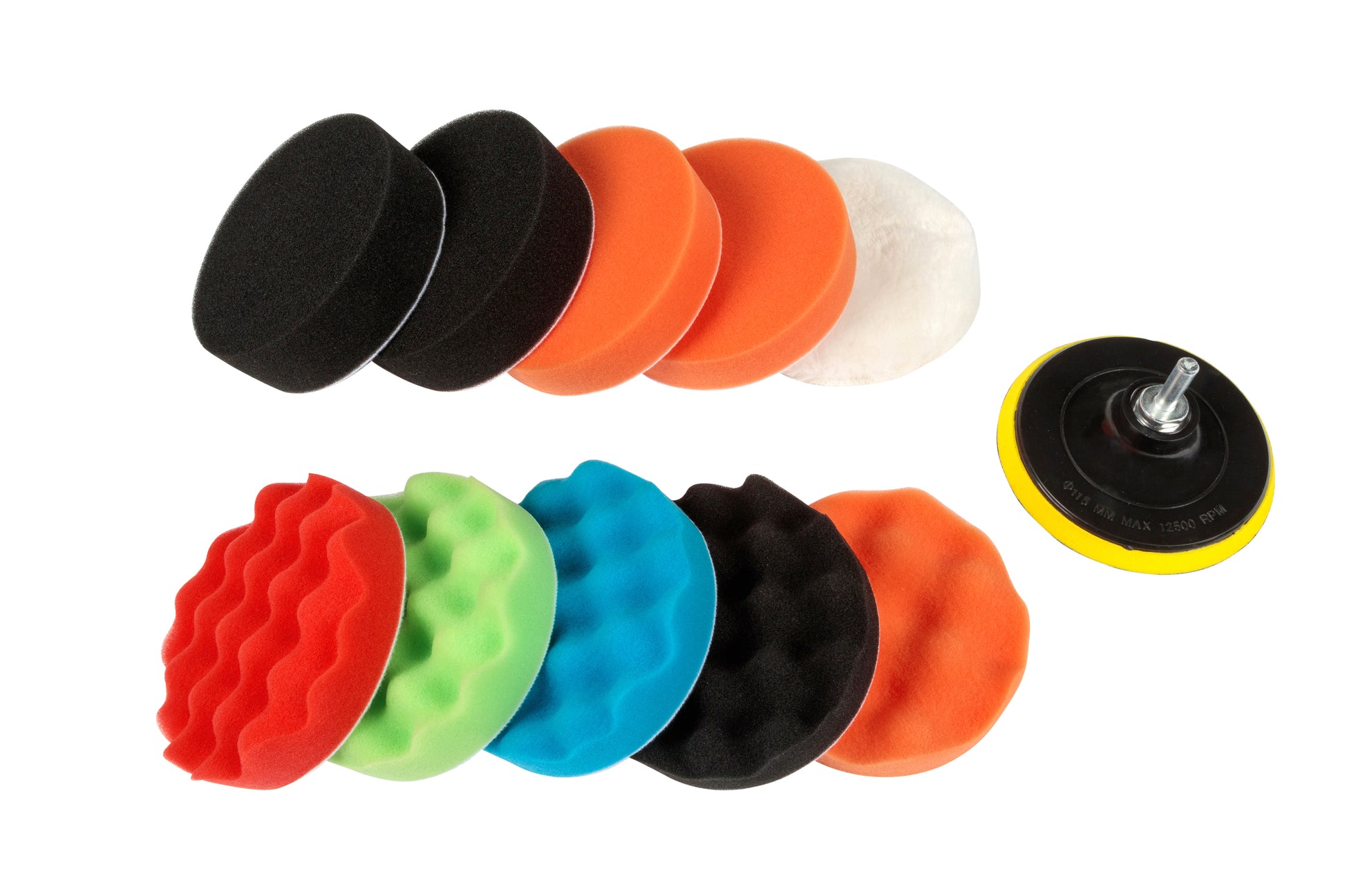 BlueSpot 12 PCE Buffing and Polishing Kit 19035