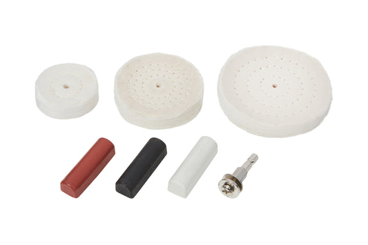 BlueSpot 7 PCE Buffing And Polishing Kit  19038
