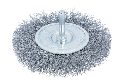BlueSpot 100mm (4") Flat Wire Wheel Brush 19213