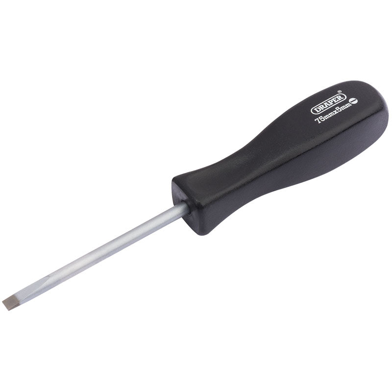 Draper Plain Slot Mechanic's Screwdriver, 5 x 75mm DRA-19527