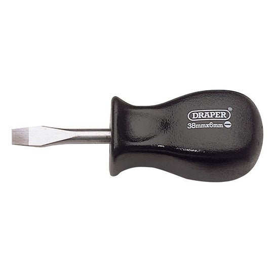 Draper Plain Slot Mechanic's Screwdriver, 6 x 38mm DRA-19539