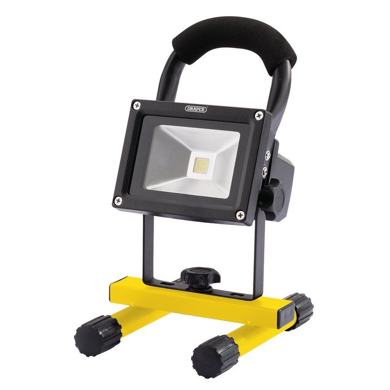 Draper COB LED Rechargeable Worklight, 10W, 800 Lumens DRA-19546
