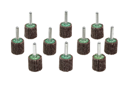 BlueSpot 10 PCE 40 Grit 25MM Flap Wheels In Box 19600