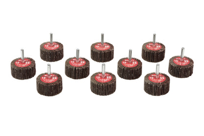 BlueSpot 10 PCE 60 Grit 50MM Flap Wheels In Box 19610