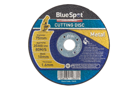 BlueSpot 75mm (3") Metal Cutting Disc 19670
