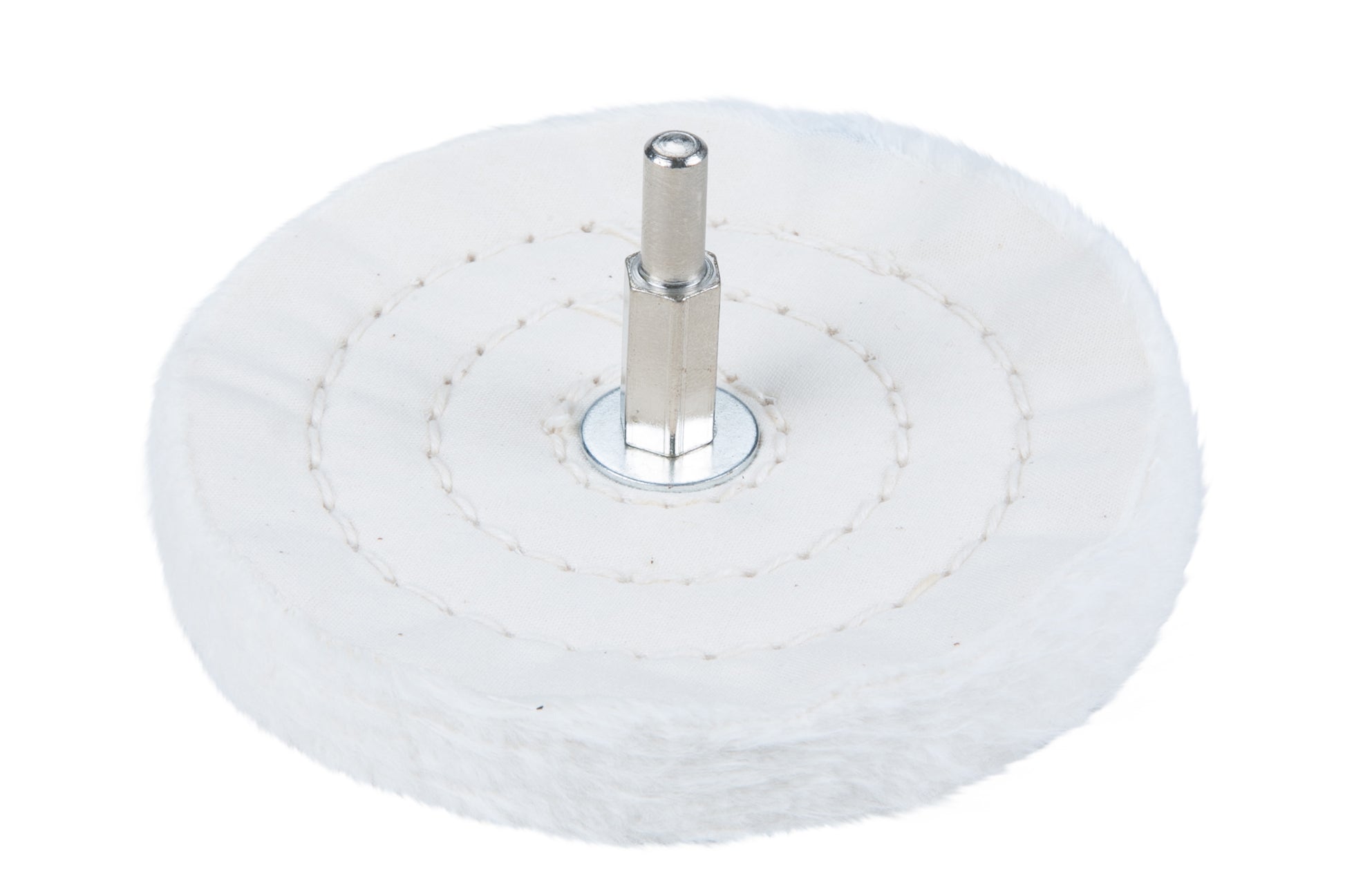 BlueSpot 100mm (4") Polishing Mop Wheel With Shank 19674