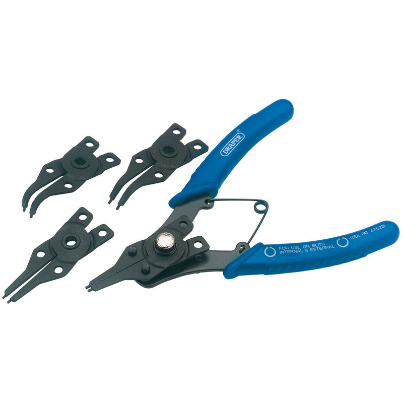 Draper Circlip Pliers Set, 165mm (5 Piece) DRA-19735