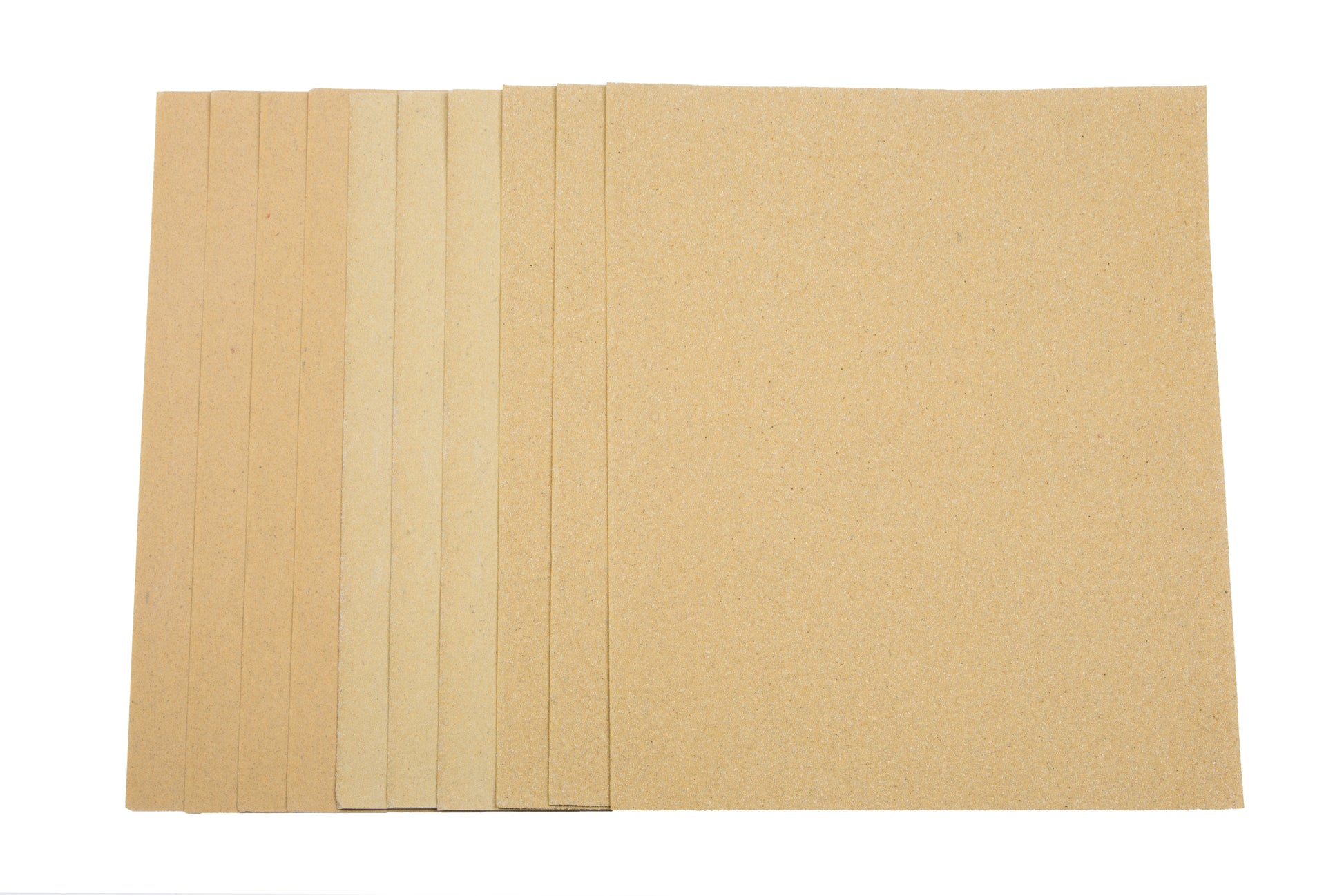BlueSpot 10 PCE Assorted Sandpaper Sheets 19852