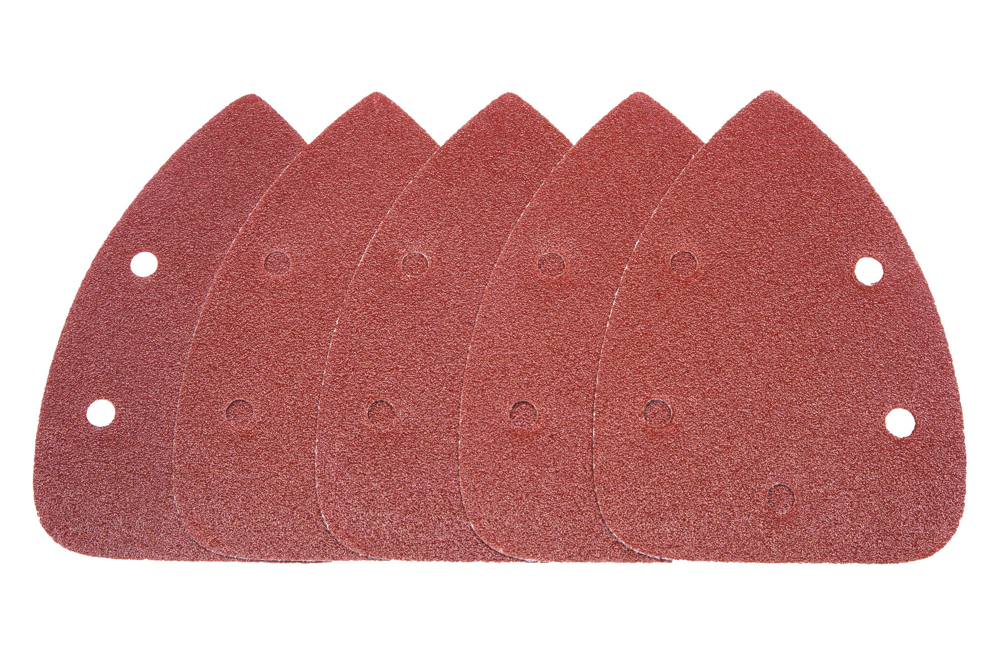 BlueSpot 140mm 5 Pack 60 Grit Detail Sanding Sheets 19863