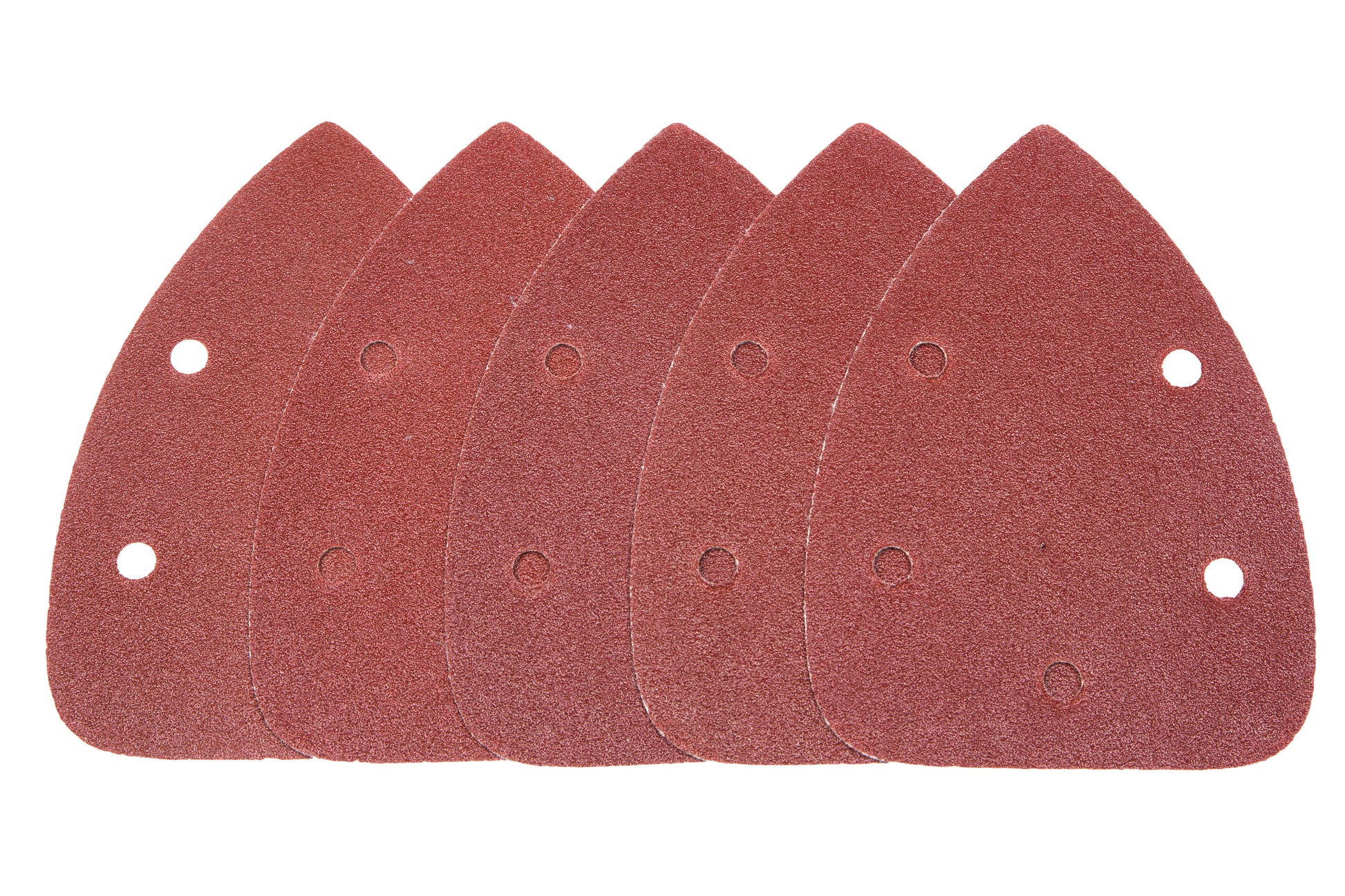 BlueSpot 140mm 5 Pack 80 Grit Detail Sanding Sheets 19864