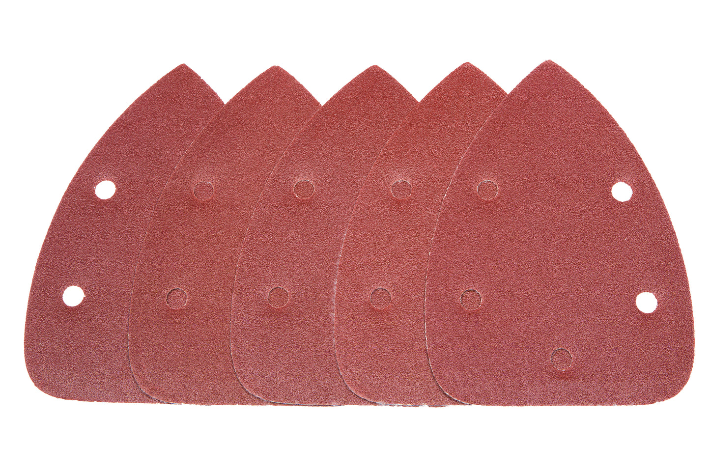 BlueSpot 140mm 5 Pack 120 Grit Detail Sanding Sheets 19865