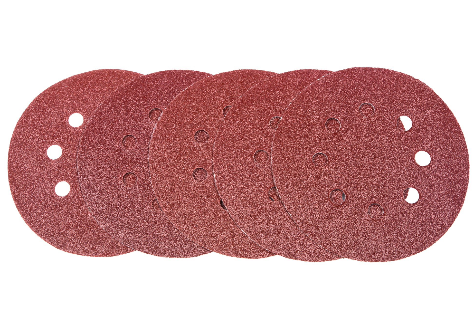 BlueSpot 125mm 5 Pack 80 Grit Sanding Disc 19867