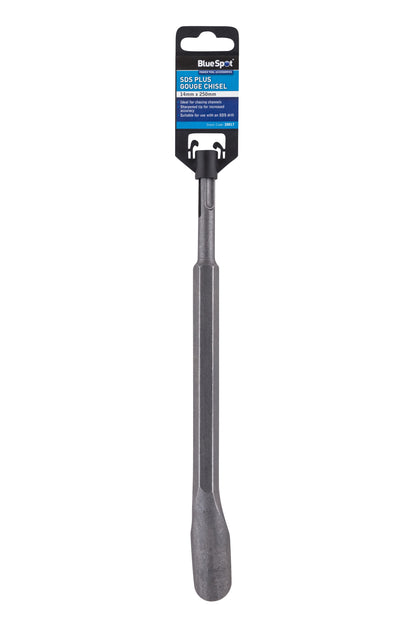 BlueSpot 14mm x 250mm SDS Plus Gouge Chisel 20017