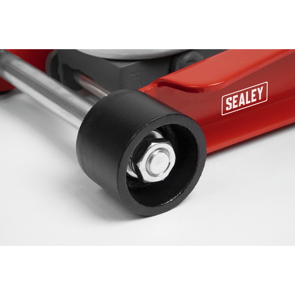 Sealey 2.25tonne Low Entry Trolley Jack with Rocket Lift - Red 2001LERE