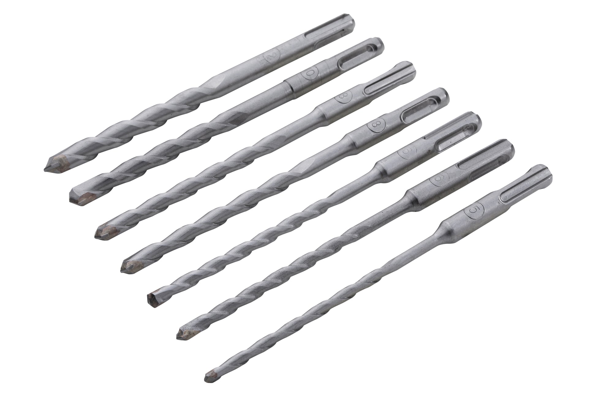 BlueSpot 7 PCE 160mm SDS Plus Drill Bit Set (5-12mm) 20166