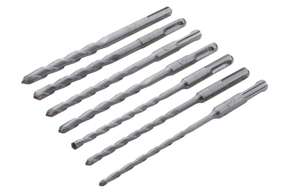 BlueSpot 7 PCE 160mm SDS Plus Drill Bit Set (5-12mm) 20166