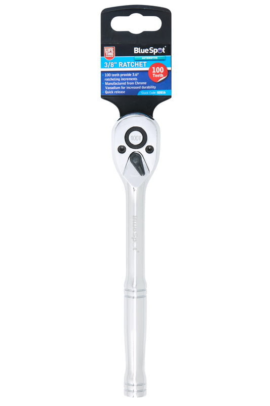 BlueSpot 3/8" Ratchet (100 Teeth) 02016
