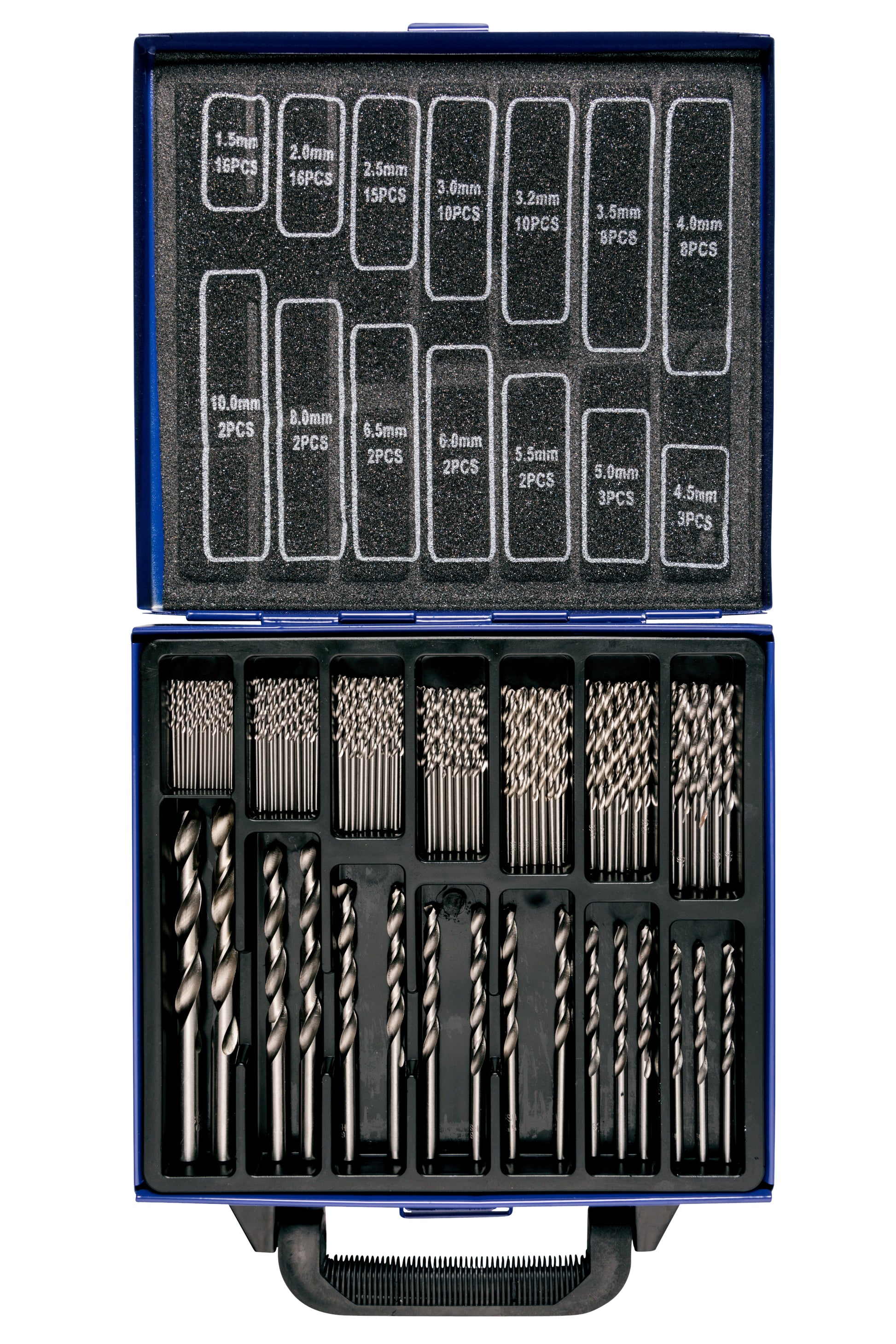 BlueSpot 99 PCE Metric HSS Drill Set (1.5-10mm) 20348
