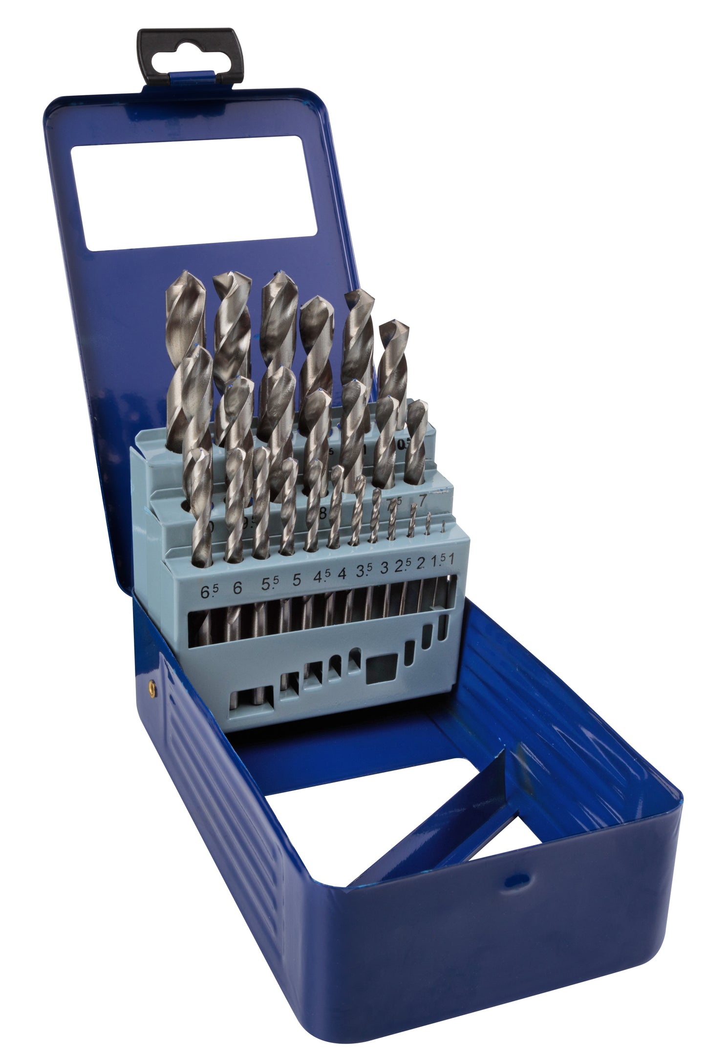 BlueSpot 25 PCE Metric HSS Drill Set (1-13mm) 20350