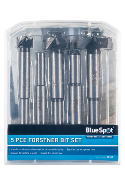 BlueSpot 5 PCE Forstner Bit Set (15-35mm) 20500