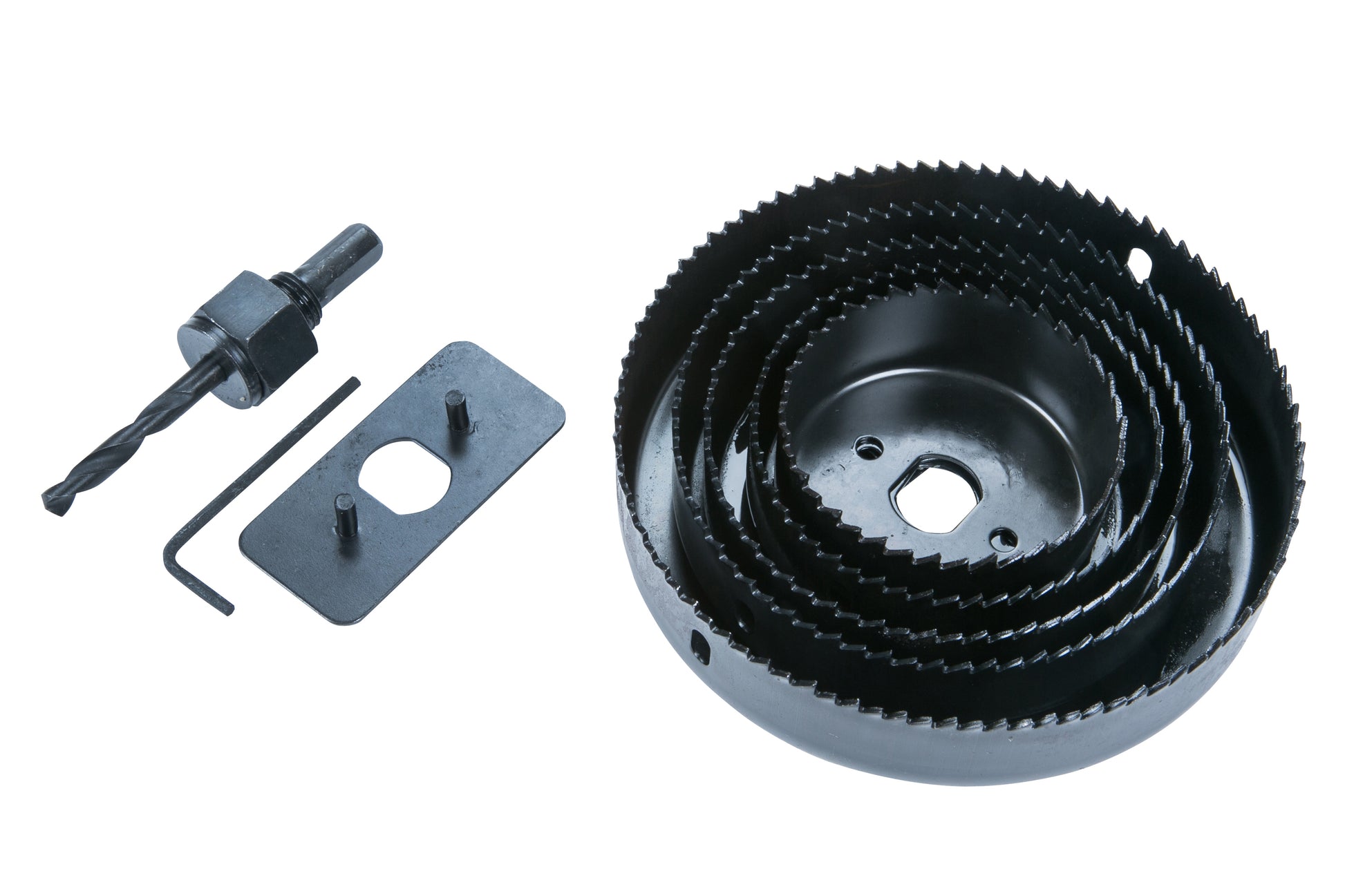 BlueSpot 8 PCE Hole Saw Set (64 - 127mm ) 20505