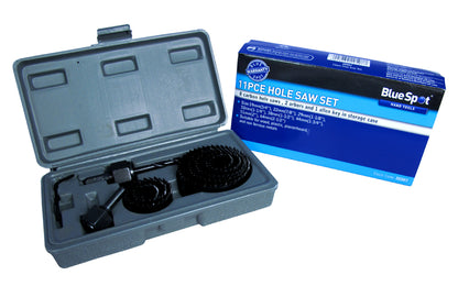BlueSpot 11 PCE Hole Saw Set (19 - 64mm) 20507