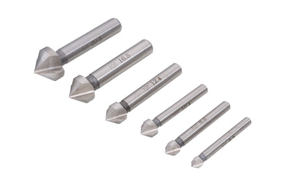 BlueSpot 6 PCE HSS Countersink Set (6.3-20.5mm) 20513
