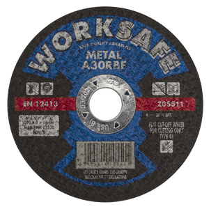 Sealey Ø100 x 3.2 x Ø16mm Flat Metal Cutting Disc 205511