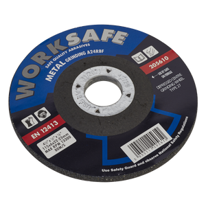 Sealey Ø115 x 6 x Ø22mm DPC Metal Grinding Disc 205610