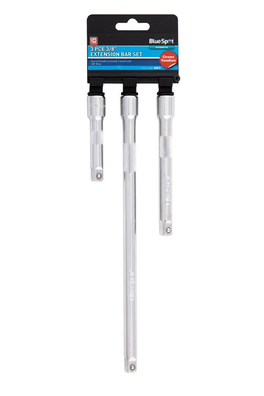BlueSpot 3 PCE 3/8" Extension Bar Set 02072
