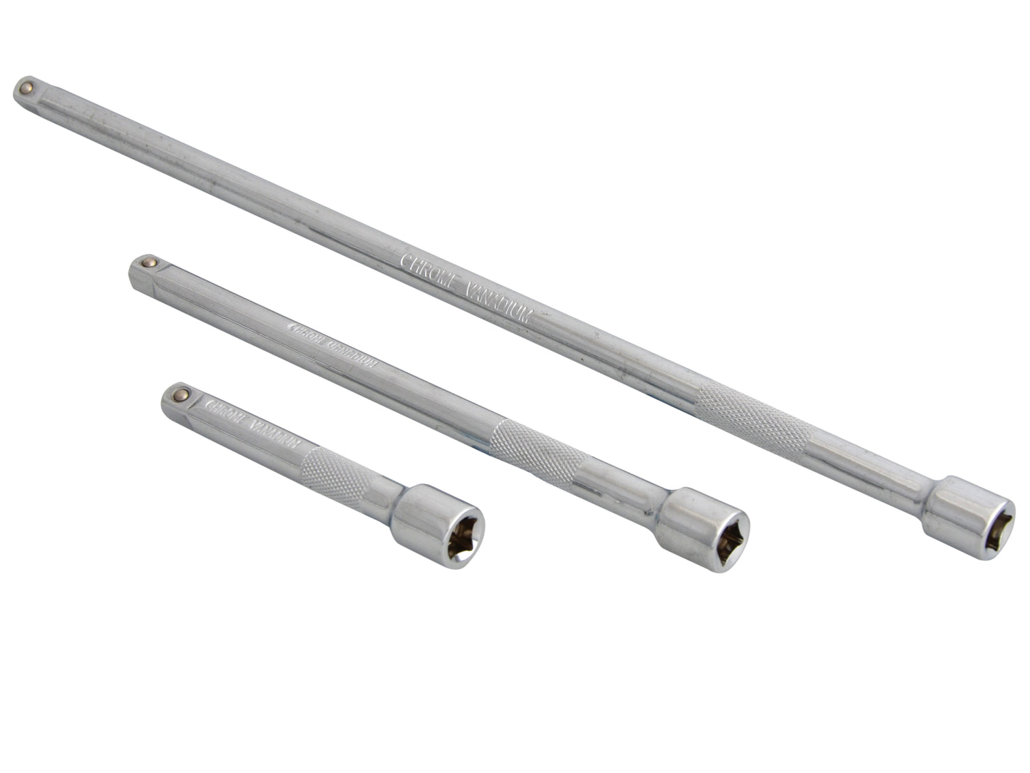 BlueSpot 3 PCE 1/4" Extension Bar Set 02074