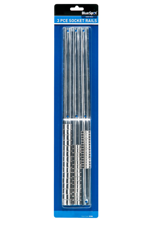 BlueSpot 3 PCE Socket Rails 02086