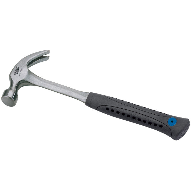 Draper Solid Forged Soft Grip Claw Hammer, 560g/20oz DRA-21284