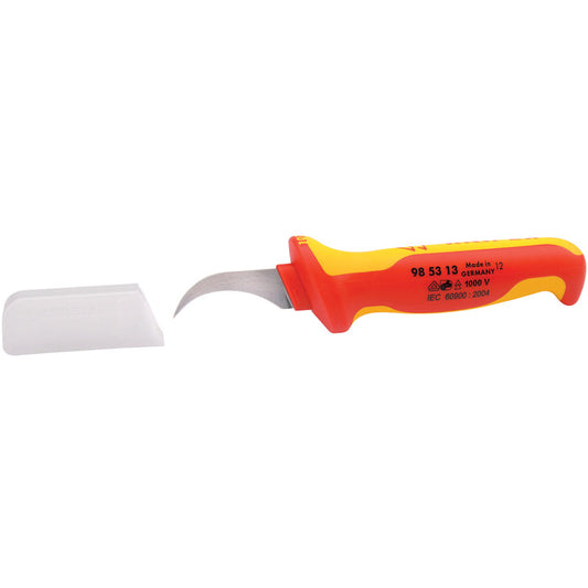 Knipex 98 53 13 Fully Insulated Dismantling Knife, 180mm DRA-21490