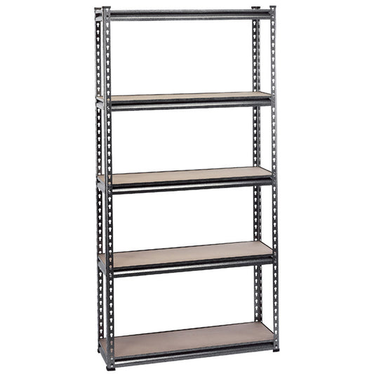 Draper Heavy Duty Steel Shelving Unit, 5 Shelves, L920 x W305 x H1830mm DRA-21659