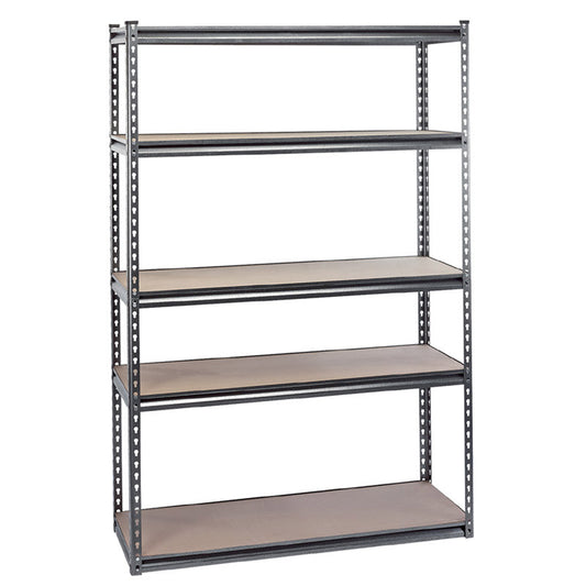 Draper Heavy Duty Steel Shelving Unit, 5 Shelves, L1220 x W450 x H1830mm DRA-21663