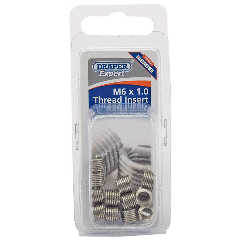 Draper Metric Thread Insert Refill, M6 x 1.0 (Pack of 12) DRA-21708