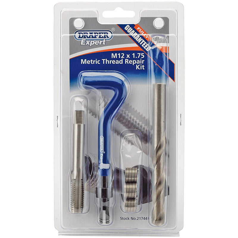 Draper Metric Thread Repair Kit, M12 x 1.75 DRA-21744