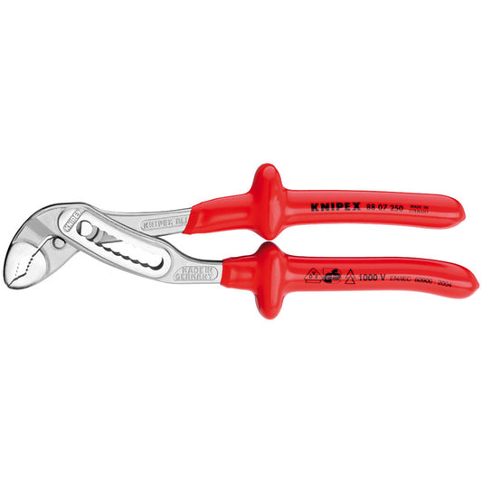 Knipex Alligator® ; 88 07 250 Fully Insulated Waterpump Pliers, 250mm DRA-21923