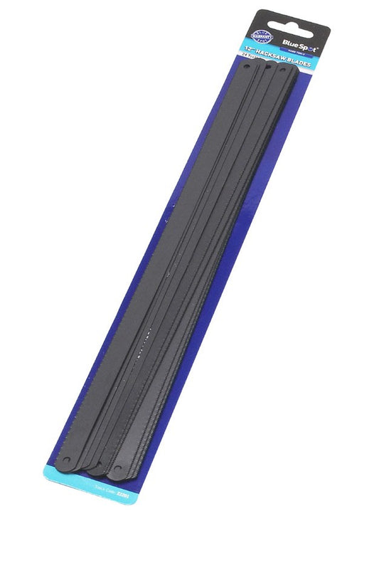 BlueSpot 10 PCE 300mm (12") Hacksaw Blade Set 22201